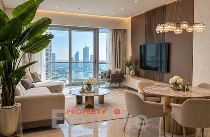 Apartment - 3 - 4 for rent in Al Fattan Marine Tower - Al Fattan Marine Towers - Jumeirah Beach Residence - Dubai