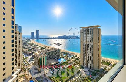 Apartment - 3 - 4 for rent in Al Fattan Marine Tower - Al Fattan Marine Towers - Jumeirah Beach Residence - Dubai