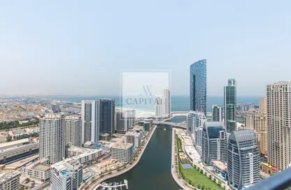Apartment - 3 Bedrooms - 4 Bathrooms for rent in Stella Maris - Dubai Marina - Dubai