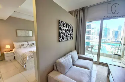 شقة - 1 حمام للايجار في رويال أوشيانيك - دبي مارينا - دبي