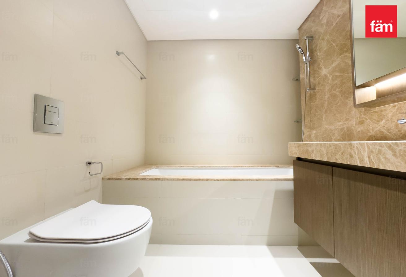 Full Palm Views | Rare Curved Terrace | Brand New photo 17