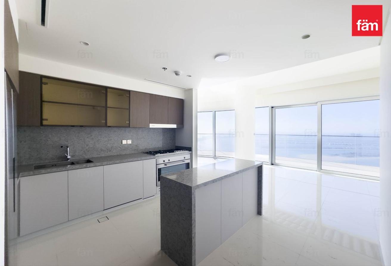 Full Palm Views | Rare Curved Terrace | Brand New photo 6