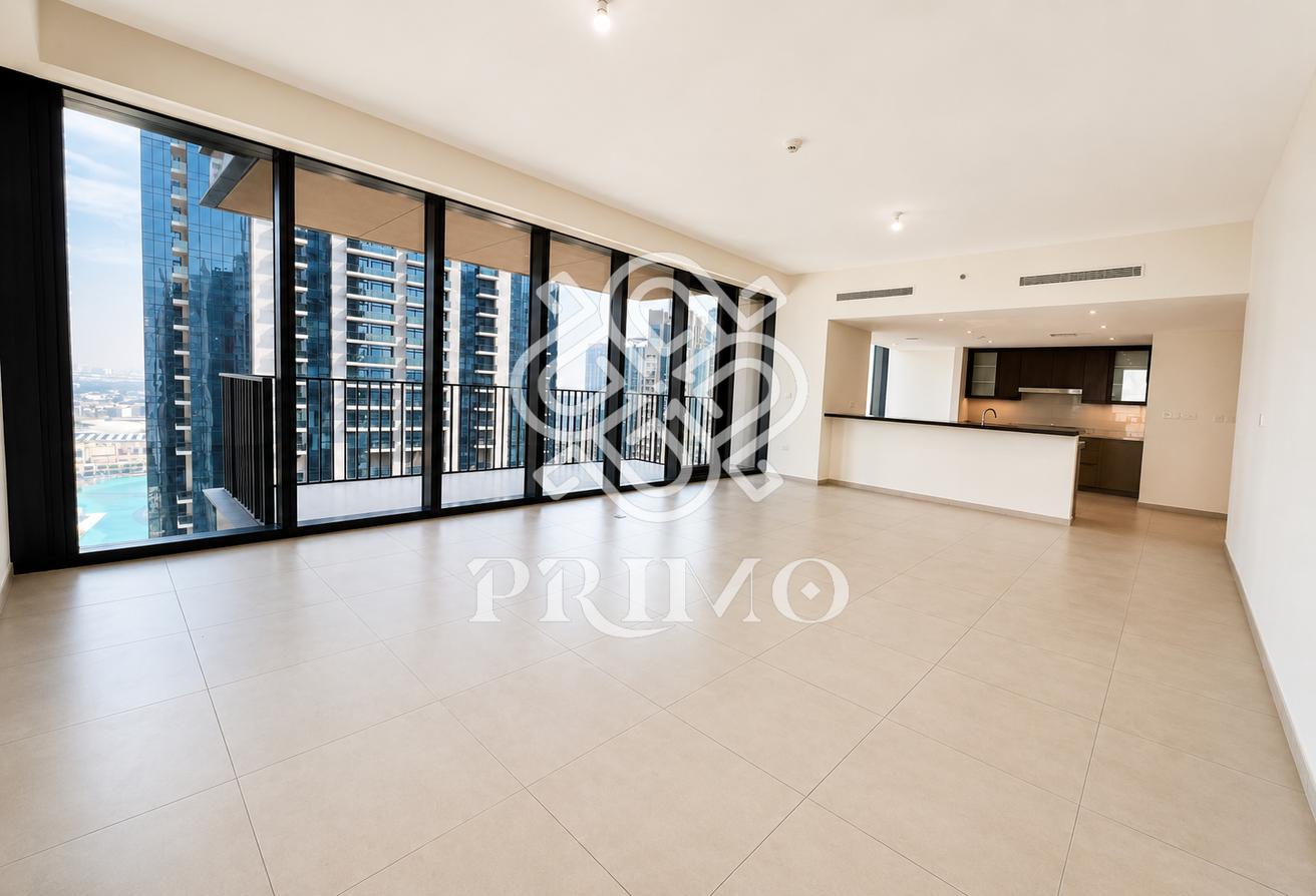 High Floor | Unfurnished | Spacious 3BR + Maid photo 4