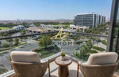 Apartment - 1 Bedroom - 2 Bathrooms for sale in Golf Veduta Hotel Apartments B - Golf Veduta Hotel Apartments - Golf Town - Damac Hills - Dubai