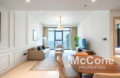 شقة - غرفة نوم - 2 حمامات للايجار في برج Marina Vista 1 - مارينا فيستا - إعمار بيتشفرونت - دبي هاربور - دبي
