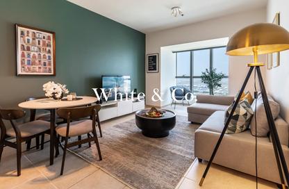 Apartment - 1 Bedroom - 2 Bathrooms for rent in Elite Residence - Dubai Marina - Dubai