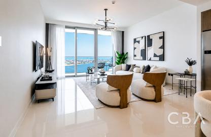 Apartment - 2 Bedrooms - 2 Bathrooms for rent in Beach Isle Tower 2 - Beach Isle - Emaar Beachfront - Dubai Harbour - Dubai