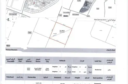Land - Studio for sale in Ajman Global City - Al Alia - Ajman