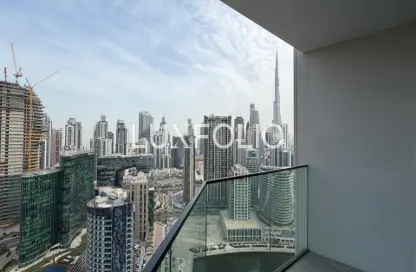 Apartment - Studio - 1 Bathroom for rent in Peninsula Three - Peninsula - Business Bay - Dubai