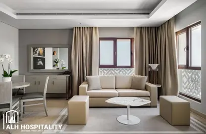 Hotel  and  Hotel Apartment - 2 Bedrooms - 2 Bathrooms for rent in Wyndham residences - The Palm - Palm Jumeirah - Dubai