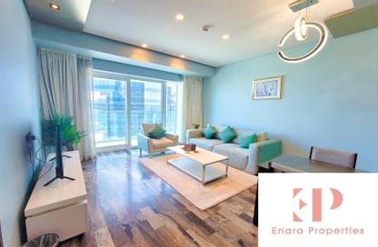 Apartment - 1 Bedroom - 2 Bathrooms for rent in Damac Heights - Dubai Marina - Dubai