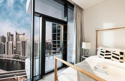 Apartment - Studio - 1 Bathroom for rent in Marquise Square Tower - Business Bay - Dubai