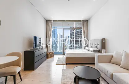 Apartment - Studio - 1 Bathroom for rent in Peninsula Five - Peninsula - Business Bay - Dubai