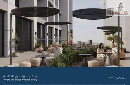 Apartment - 1 Bedroom - 2 Bathrooms for sale in Mawjan Tower - Ajman Corniche Road - Ajman