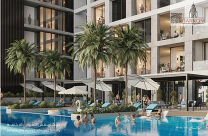 Apartment - 1 Bedroom - 2 Bathrooms for sale in Mawjan Tower - Ajman Corniche Road - Ajman