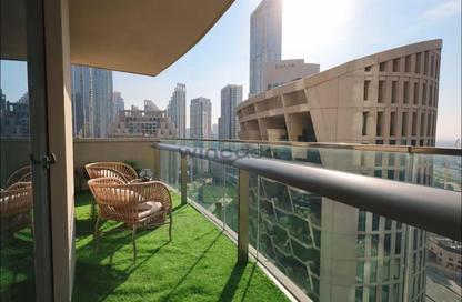 Apartment - 2 Bedrooms - 3 Bathrooms for rent in Burj Vista Tower 1 - Burj Vista - Downtown Dubai - Dubai