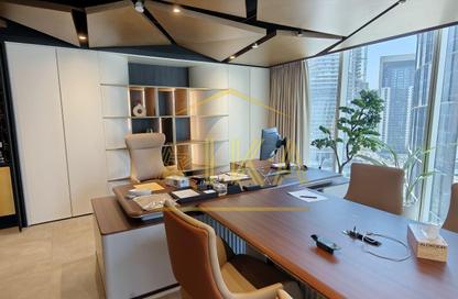 Office Space - Studio - 1 Bathroom for rent in One by Omniyat - Business Bay - Dubai