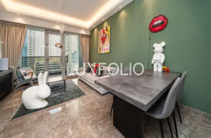 Apartment - 2 Bedrooms - 2 Bathrooms for sale in Orra Harbour Residences and Hotel Apartments - Dubai Marina - Dubai