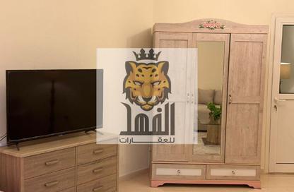 Apartment - Studio - 1 for rent in Orient Tower 1 - Orient Towers - Al Bustan - Ajman