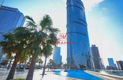 Apartment - 1 Bedroom - 2 Bathrooms for rent in Sky Tower - Shams Abu Dhabi - Al Reem Island - Abu Dhabi