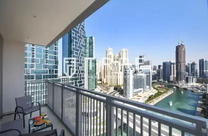 Apartment - 2 Bedrooms - 2 Bathrooms for rent in 5242 Tower 2 - 5242 - Dubai Marina - Dubai