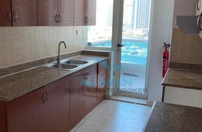 Apartment - Studio - 1 Bathroom for rent in Lake City Tower - JLT Cluster D - Jumeirah Lake Towers - Dubai