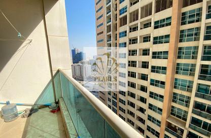 مجمعات للإيجار - استوديو - 2 حمامات للايجار في أبراج عجمان وان - الصوان - عجمان