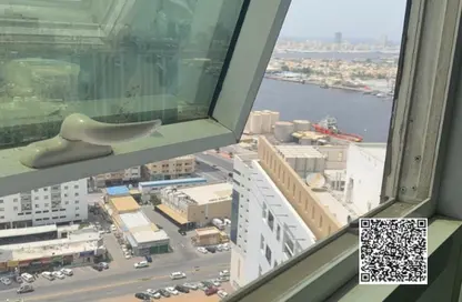 Apartment - Studio - 1 Bathroom for rent in Ajman Pearl Towers - Ajman Downtown - Ajman