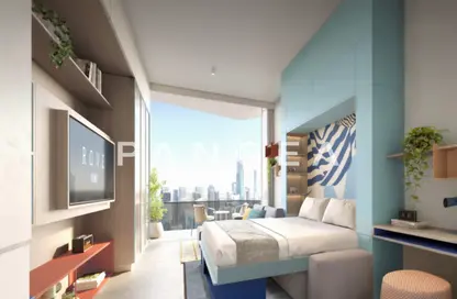 Apartment - Studio - 1 Bathroom for sale in Rove Home Marasi Drive - Business Bay - Dubai