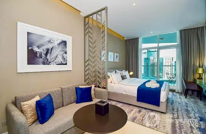 Apartment - Studio - 1 Bathroom for sale in Damac Maison Prive A - Damac Maison Prive - Business Bay - Dubai