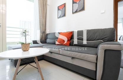 Apartment - 1 - 1 for rent in Manchester Tower - Dubai Marina - Dubai