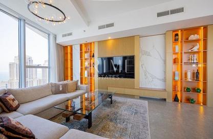 Apartment - 3 Bedrooms - 5 Bathrooms for rent in Stella Maris - Dubai Marina - Dubai