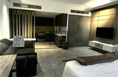 Apartment - Studio - 1 Bathroom for rent in Horizon Towers - Ajman Downtown - Ajman