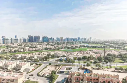 شقة - 2 غرف نوم - 3 حمامات للايجار في برج التنس - مدينة دبي الرياضية - دبي