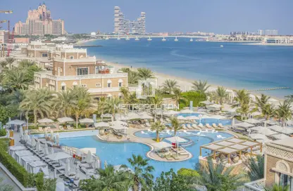 Apartment - 3 Bedrooms - 4 Bathrooms for rent in Balqis Residence Block B - Balqis Residences (Wyndham Residences The Palm) - Kingdom of Sheba - The Crescent - Palm Jumeirah - Dubai