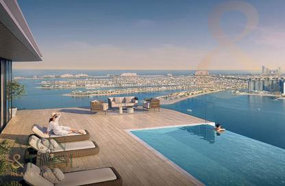 Apartment - 2 - 2 for sale in Seapoint Tower 1 - Seapoint - Emaar Beachfront - Dubai Harbour - Dubai