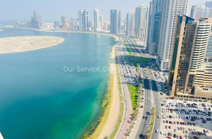 Apartment - 1 Bedroom - 2 Bathrooms for rent in Al Mamzar - Al Mamzar - Sharjah - Sharjah