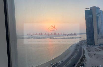 Apartment - 1 Bedroom - 1 Bathroom for rent in Al Saada Tower - Al Khan Lagoon - Al Khan - Sharjah