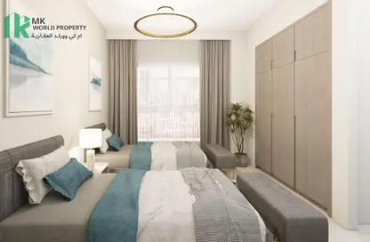 Apartment - 2 Bedrooms - 3 Bathrooms for sale in Oasis Tower 3 - Al Rashidiya 1 - Al Rashidiya - Ajman