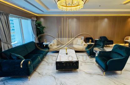 Penthouse - 4 Bedrooms - 6 Bathrooms for rent in Elite Residence - Dubai Marina - Dubai