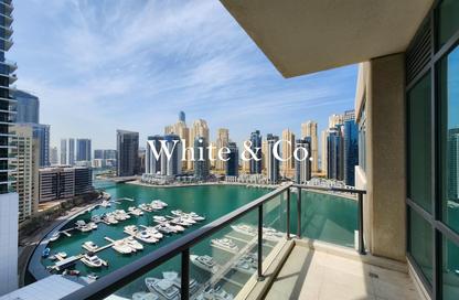 Apartment - 2 Bedrooms - 3 Bathrooms for rent in Al Majara 2 - Al Majara Towers - Dubai Marina - Dubai