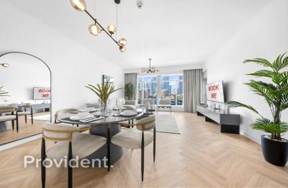 Apartment - 1 Bedroom - 2 Bathrooms for rent in Burj Views podium - Burj Views - Downtown Dubai - Dubai