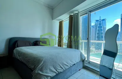 Apartment - Studio - 1 Bathroom for rent in Lake Terrace - JLT Cluster D - Jumeirah Lake Towers - Dubai