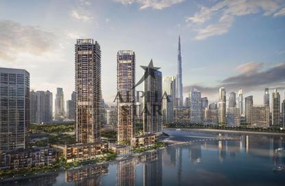 Apartment - Studio - 1 Bathroom for sale in Peninsula Four - Peninsula - Business Bay - Dubai