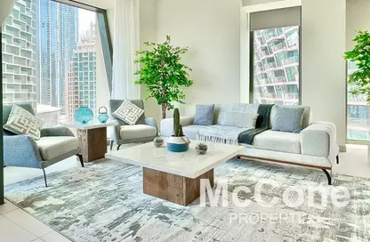 Apartment - 3 Bedrooms - 3 Bathrooms for rent in Burj Vista 1 - Burj Vista - Downtown Dubai - Dubai