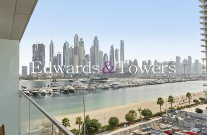 شقة - غرفة نوم - 1 حمام للايجار في برج Palace Beach ريزيدنس 1 - بالاس بيتش ريزيدنس - إعمار بيتشفرونت - دبي هاربور - دبي