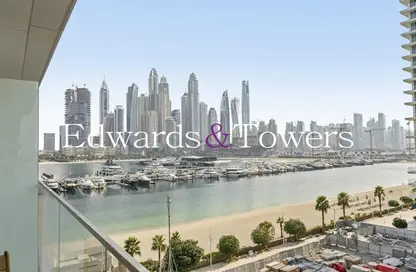 شقة - غرفة نوم - 1 حمام للايجار في برج Palace Beach ريزيدنس 1 - بالاس بيتش ريزيدنس - إعمار بيتشفرونت - دبي هاربور - دبي