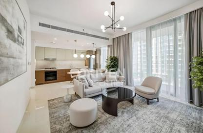 Apartment - 1 Bedroom - 1 Bathroom for rent in Beach Isle Tower 1 - Beach Isle - EMAAR Beachfront - Dubai Harbour - Dubai
