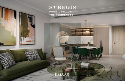 Apartment - 1 Bedroom - 2 Bathrooms for sale in The St. Regis Residences - Tower 2 - St Regis The Residences - Burj Khalifa Area - Downtown Dubai - Dubai