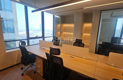 Office Space - Studio - 2 Bathrooms for rent in Prime Business Centre Tower A - Prime Business Centre - District 13 - Jumeirah Village Circle - Dubai